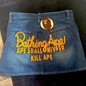 Bathing ape “bape” skirt!! SUPER RARE!!!!